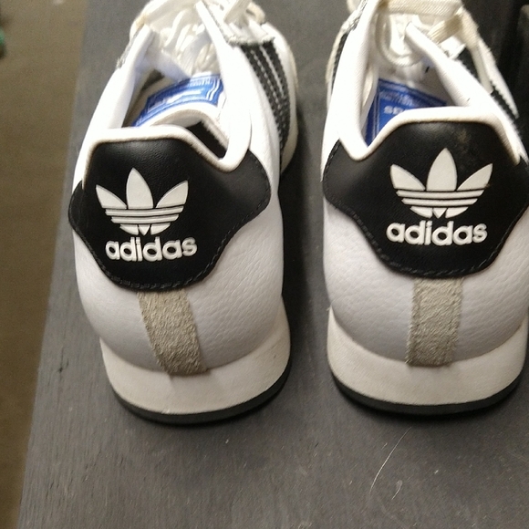 Adidas Samoa White Black Sneakers - Picture 6 of 9